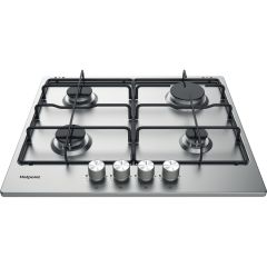 Hotpoint PPH60PFIXUK Gas Hob - Silver