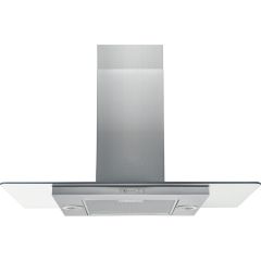 Hotpoint UIF93FLBX 60cm Island Cooker Hood - Inox