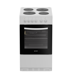 Indesit I5E3KMW 50cm Electric Freestanding Single Cooker - White