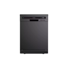 Indesit IN2FE13CNO7BUK Freestanding Full Size Dishwasher - Black