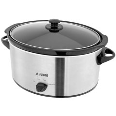 Judge JEA36 5.5L Slow Cooker - Silver
