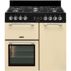 Leisure CK90F232C 90cm Dual Fuel Range Cooker - Cream