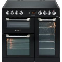 Leisure CS90C530K 90cm Electric Range Cooker with Three Ovens - Black