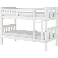 Lisdorat 200-205-009 NEPTUNE 3' BUNK BED - WHITE