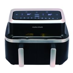 Morphy Richards 500003035 Double Drawer Air Fryer - Black
