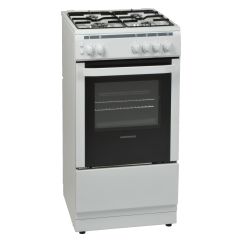 NordMende CSG52LPGWH 50cm Gas Cooker - White