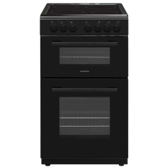 NordMende CTEC53BK 50cm Electric Twin Cavity Cooker - Black 
