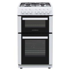 NordMende CTG52LPGWH 50cm LPG Gas Twin Cavity Cooker - White