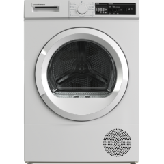 NordMende TDHPE80WH 8KG Freestanding Heat Pump Tumble Dryer - White 