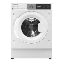 NordMende WMI1280WH 8KG 1200RPM Integrated Washing Machine - White