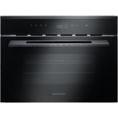 Rangemaster ECL45MCBL/BL 121930 ECLIPSE 45CM BUILT-IN MICROWAVE COMBI OVEN - Black