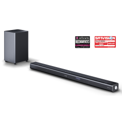 Sharp HT-SBW800 Wireless 5.1.2 ch Soundbar - Black