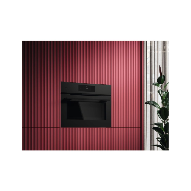 AEG NKK8N721T Built-In Compact Oven with Microwave - Matt Black