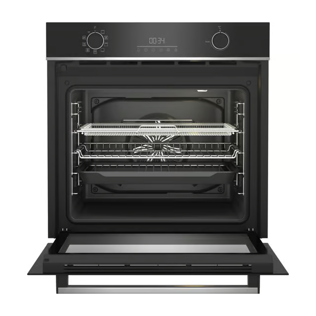 Beko BBIMA13301XMP 60cm Single Multifunction Oven - Stainless Steel