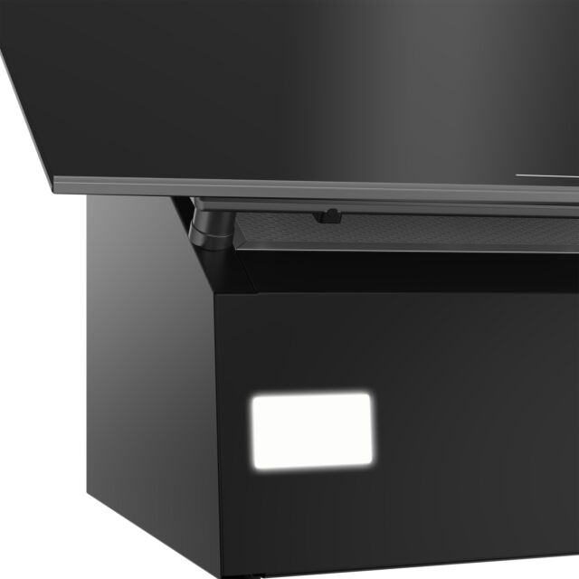 Beko BHCA66341BBH 60cm Chimney Cooker Hood - Black
