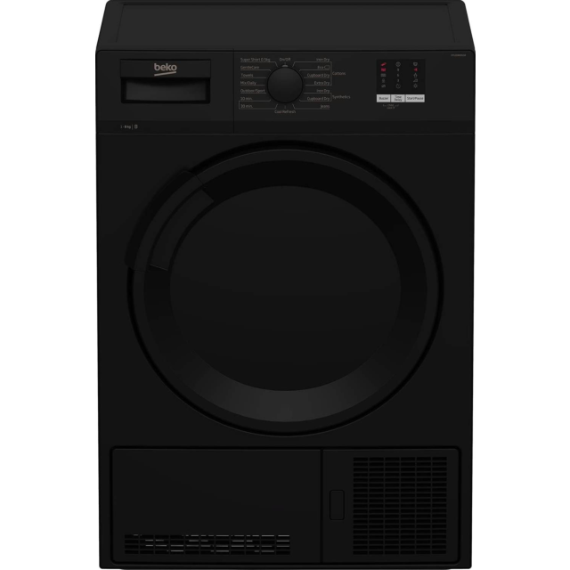 Beko DTLCE80051B 8KG Condenser Tumble Dryer - Black