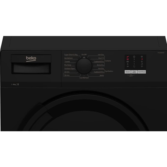Beko DTLCE80051B 8KG Condenser Tumble Dryer - Black