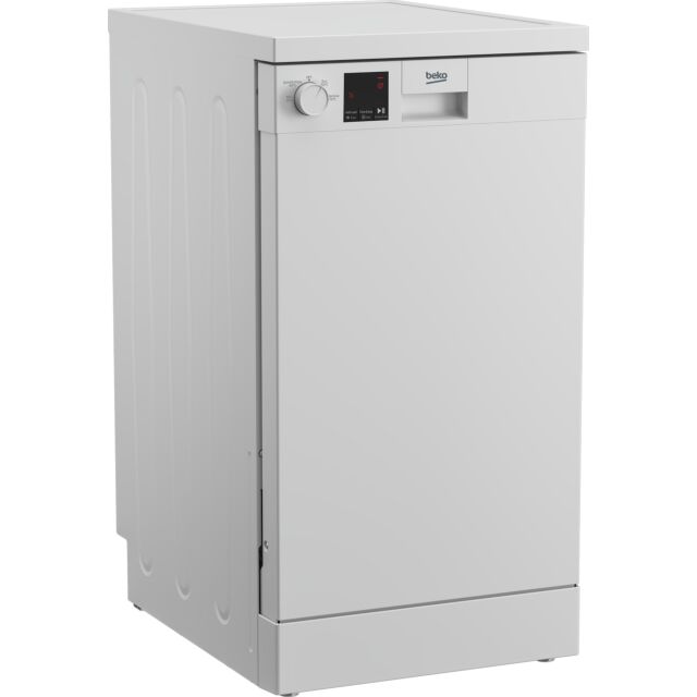 Beko DVS04X20W Slimline Dishwasher - White