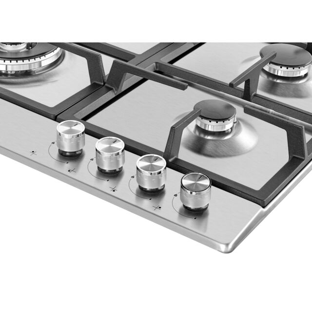 Beko HIAW64225SX Gas Hob - Stainless Steel