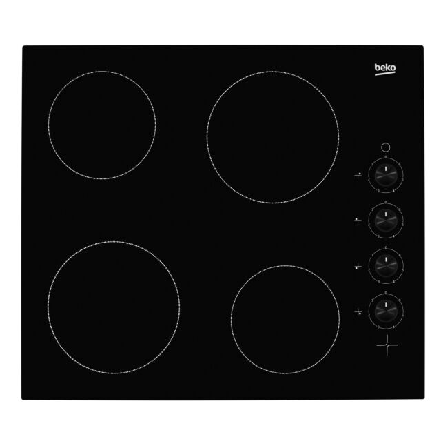 Beko HIC64102 Ceramic Hob - Black