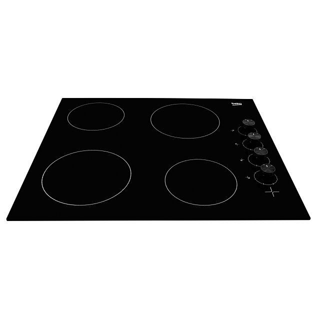 Beko HIC64102 Ceramic Hob - Black