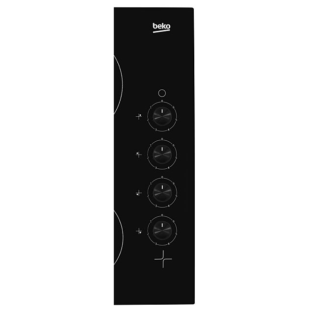 Beko HIC64102 Ceramic Hob - Black