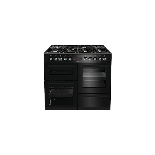 Beko KDVF100K 100cm Range Cooker - Black