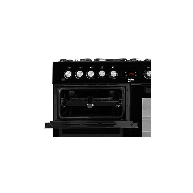 Beko KDVF100K 100cm Range Cooker - Black