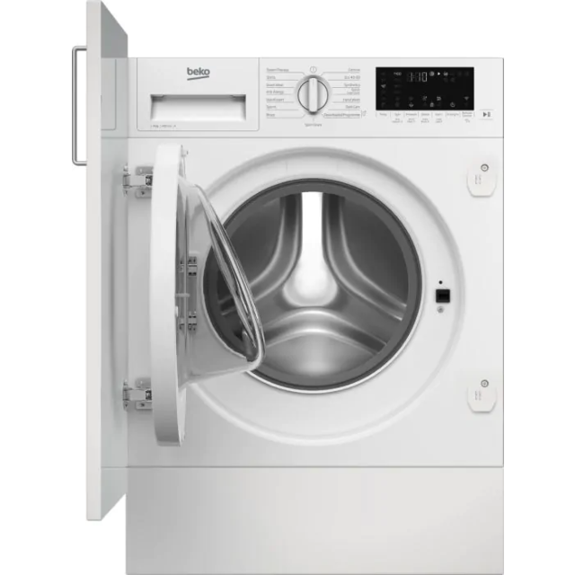 Beko WTIK74122 7kg 1400rpm Integrated Washing Machine - White