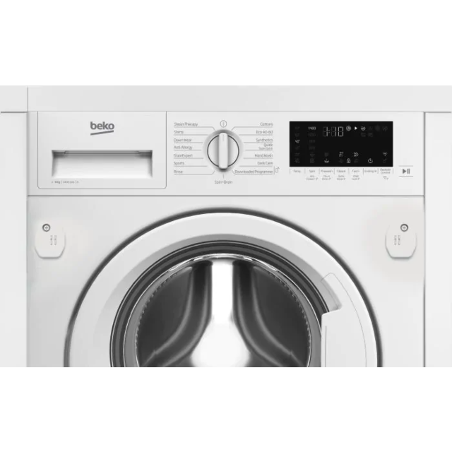 Beko WTIK74122 7kg 1400rpm Integrated Washing Machine - White