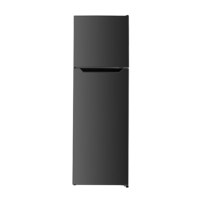 Belling BFF250BKIX 55CM 80/20 Fridge Freezer - Black Steel