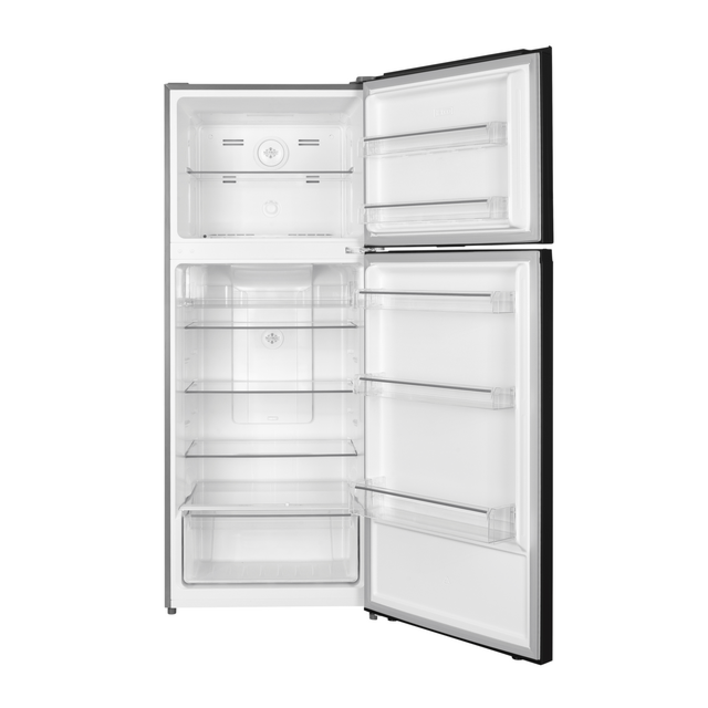 Belling BFF415BKIX 71CM 75/25 Fridge Freezer - Black Steel