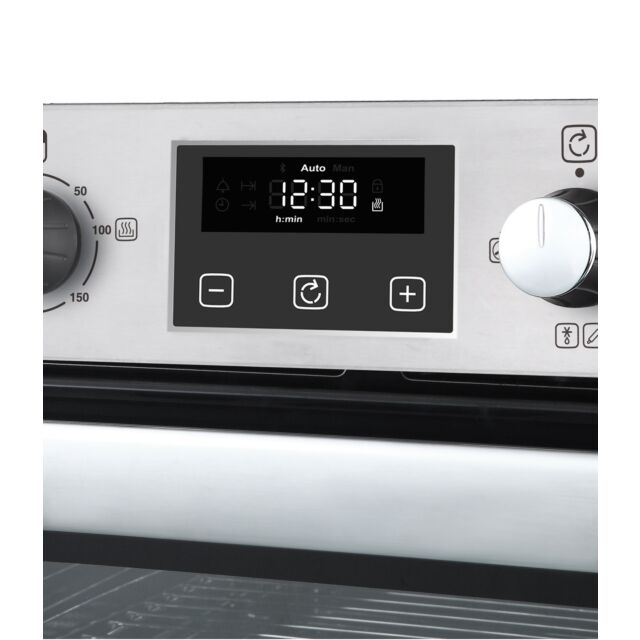 Belling BI702FPCTSTA Built In Double Eye Level Oven - Black