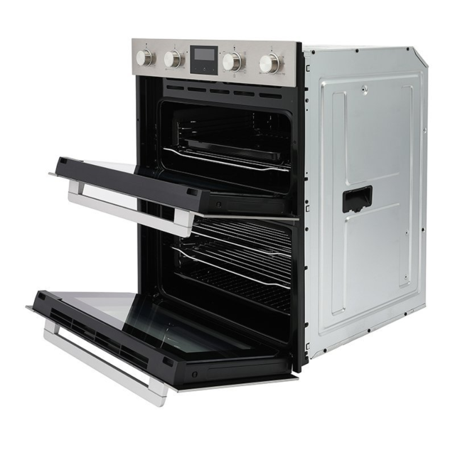 Belling 444411631  BI703MFC 59.5cm Built In Electric Double Oven - Stainless Steel