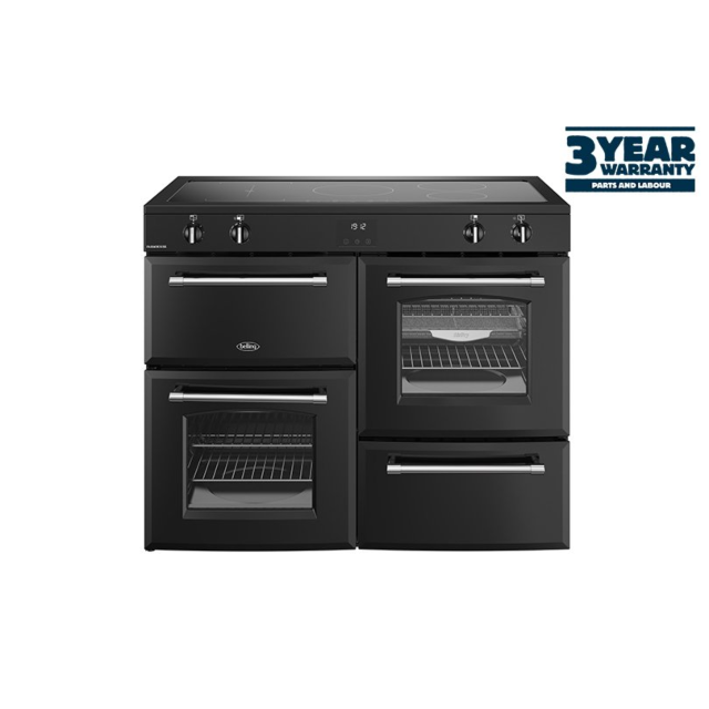 Belling FH110EIBLK 110CM Range Cooker - Black 
