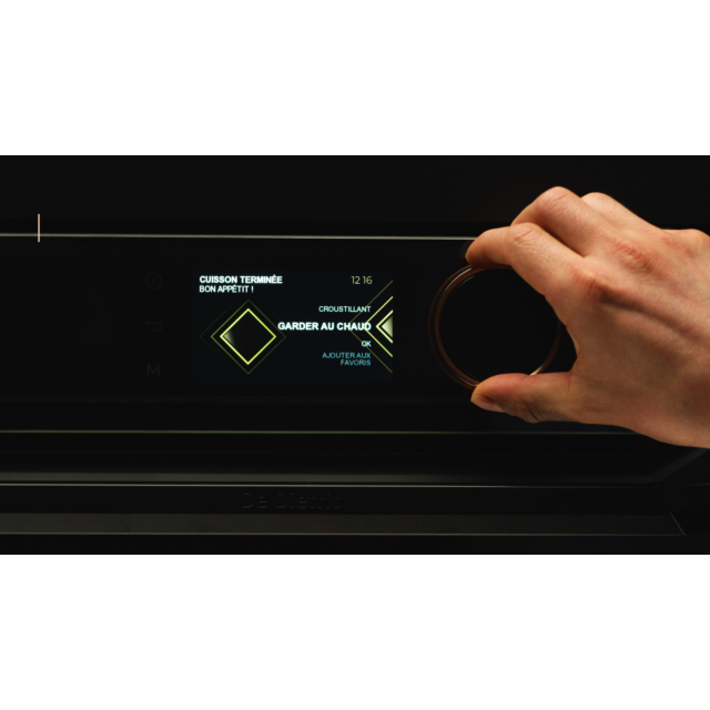 De Dietrich DOR4747MB 60CM Built-In Compact Steam Oven - Matte Black