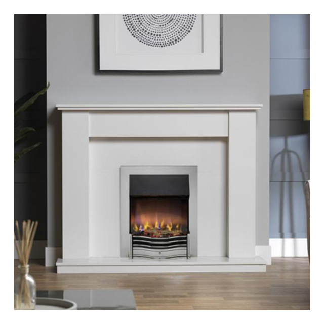 Dimplex 400000017 Dumfries Optiflame 3D Electric Inset Fire - Chrome
