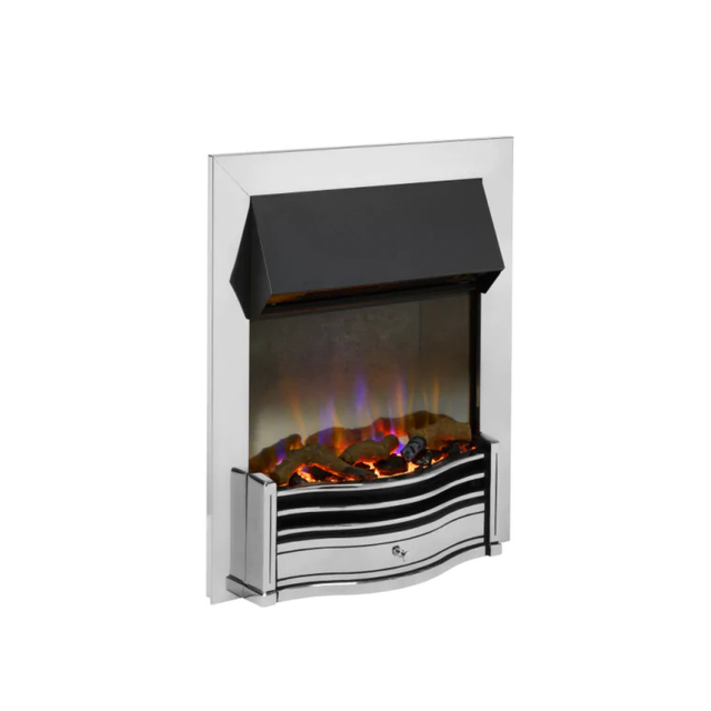 Dimplex 400000017 Dumfries Optiflame 3D Electric Inset Fire - Chrome