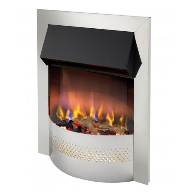 Dimplex 400000030 Portree Optiflame 3D Electric Inset Fire - Chrome
