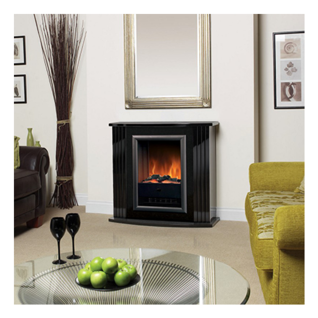 Dimplex 400000066 Mozart Optiflame Electric Fire - Black
