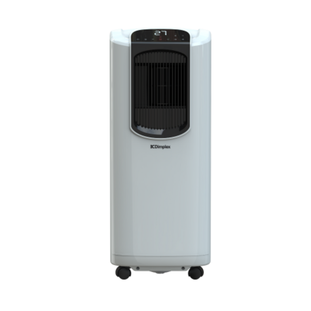 Dimplex DPAC901 2.6kW Portable 9000 BTU Air Conditioner with Dehumidifier - White & Black