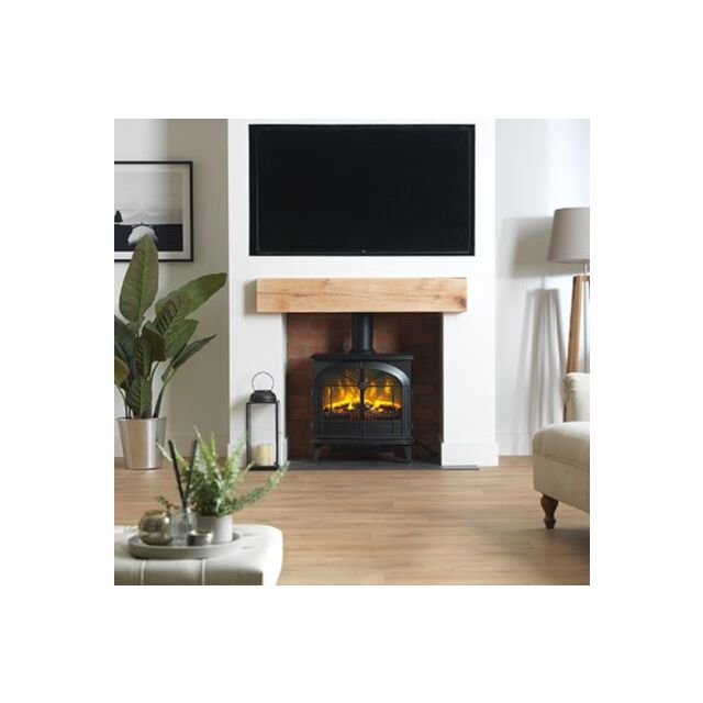 Dimplex X-059222 Leckford Optiflame Stove - Black