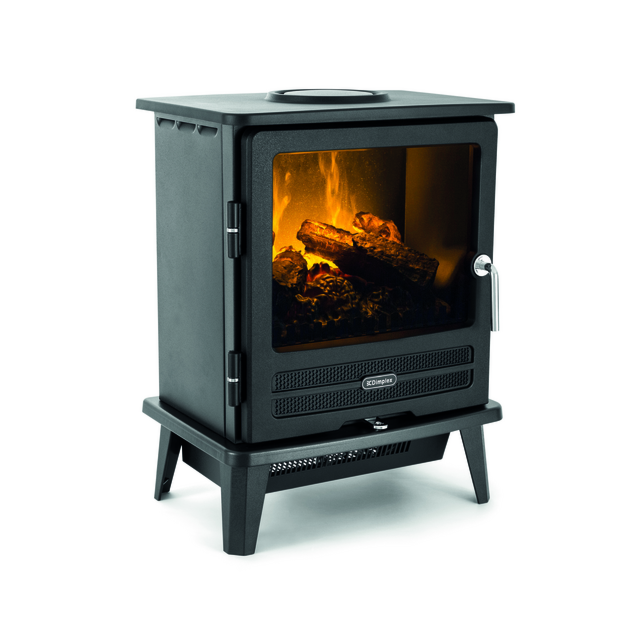 Dimplex X-060792 Willowbrook Opti-Myst Electric Stove Fan Heater - Matt Black