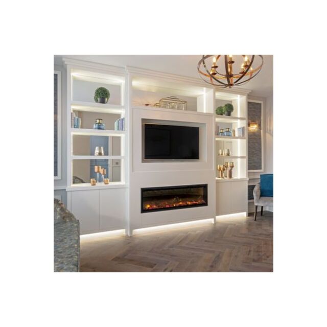 Dimplex X-210272 IgniteXL 50 Linear Optiflame Inset Electric Fire - Black