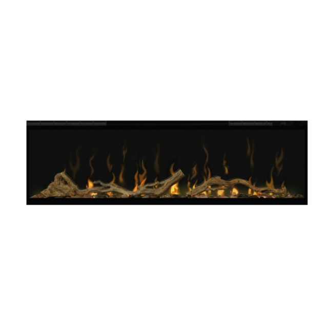 Dimplex X-210296 100inch 'Ignite' Linear Optiflame Inset Electric Fire - Black