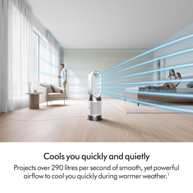 Dyson HP11 Hot & Cool Purifier - White Model Features