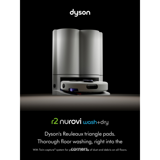 Dyson R2NUROVIW+D R2 Nurovi Wash+Dry - Silver & Vinca Blue