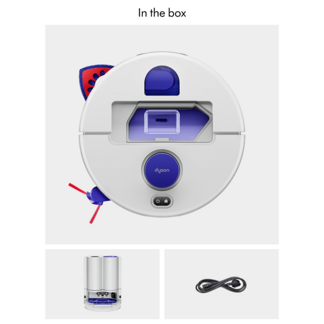 Dyson R2NUROVIW+D R2 Nurovi Wash+Dry - Silver & Vinca Blue