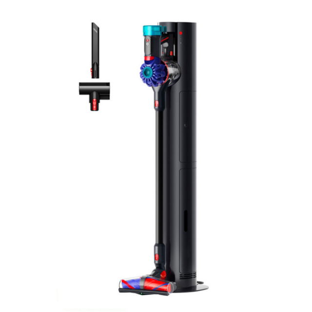 Dyson V10KONICALNEW V10 Konical Vacuum Cleaner + Auto-Empty Dok - Vinca/Black