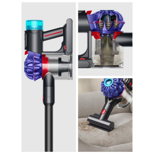 Dyson V10KONICALNEW V10 Konical Vacuum Cleaner + Auto-Empty Dok - Vinca/Black